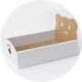 UQA Cat Scratching Cat Scratching Pads Lounge Bed Home Clean Design Cat Scratchers Post with Scratcher Box Pet Supplies Cats Furniture (Color : White, Size : 39 28 32 cm)