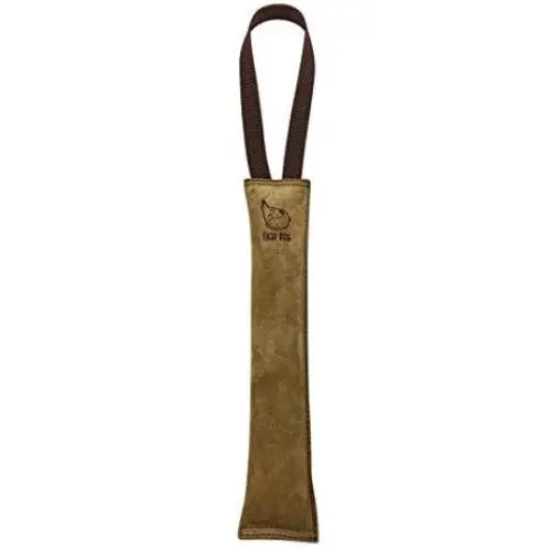 Taco Dog, Thick Dog Toy Grip Handmade from Full Grain Leather - Soft, Durable, and Safe - Perfect for Hanging or Interactive Play - Keep Your Dog Happy and Busy - Plastic Free Design - Old Tobacco Taco Dog, Thick Dog Toy Grip Handmade from Full Grain Leather - Soft, Durable, and Safe - Perfect for Hanging or Interactive Play - Keep Your Dog Happy and Busy - Plastic Free Design - Old Tobacco