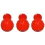 Nylabone 3 Pack of Busy-Time Stuffable Dog Chew Toys, Small, with Dental Nubs