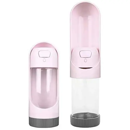 ASENKU Dog Water Bottle, Portable Dog Water Leak Proof Dispenser, Lightweight Pet Travel Water Bottle for Walking Hiking, Made of Food-Grade Material & BPA Free ASENKU Dog Water Bottle, Portable Dog Water Leak Proof Dispenser, Lightweight Pet Travel Water Bottle for Walking Hiking, Made of Food-Grade Material & BPA Free