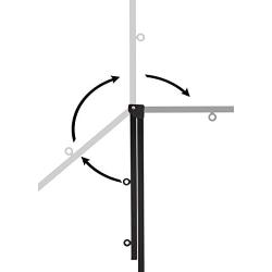 SHELANDY Pet Grooming arm with clamp for Large and Small Dogs - 35 inch Height Adjustable and Free Two No Sit Haunch Holder
