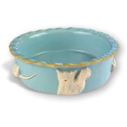 Carmel Ceramica Cat Food and Water Bowl