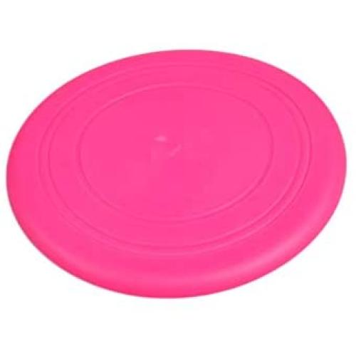 1 pcs Dog Disc 6.7 Inch Random Assorted Colors, Fun Rubbery Summer Toy, Outdoor Flying Disc Training