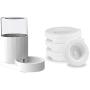 Lulu Home Automatic Pet Water Dispenser and 4 Pack Filters, Automatic Pet Waterer with Filter, 84Oz/2.5L