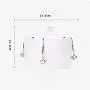Fun Cat Water Fountain, Silence&Water Circulation Cat Water Dispenser, USB Charging Automatic Ceramic Drinking Fountain for Cats Dogs (White) Fun Cat Water Fountain, Silence&Water Circulation Cat Water Dispenser, USB Charging Automatic Ceramic Drinking Fountain for Cats Dogs (White)