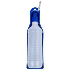 Furhaven Pet - Snack Slinger Treat Launcher Activity Toy and 500ml Outdoor Hiking Travel Dog Bowl Water Bottle for Dogs and Cats - Multiple Colors