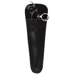 ShearsDirect Japanese 440C Stainless Steel Curved Shear with Swivel Off Set Handle Design, 8-Inch