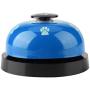 Chennie Pet Training Bells, Metal Bell Dog Training with Non Skid Rubber Bottoms Dog Door Bell Pet Communication Device Dog Interactive Toys