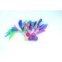 Feather Cat Toys / Pet Toys / Cat Toy / Cat Toss Toy / Catnip Infused (Set of 5)