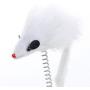 OKOKMALL US--Pet Cat Moving Mouse Spring Play Ball Turntable Round Disk Training Toy Gift