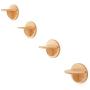 Bitcircuit Wall Mounted Cat Shelf, Wooden Cat Perch Platform Steps, Floating Perch Step Bed Pet Play Furniture