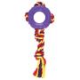 Boss Pet Chomper Tredz Tire Tug and Toss for Pets, Medium, Assorted Colors