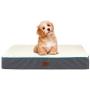 SunStyle Home Orthopedic Foam Dog Bed for Small, Medium, Large Dogs Up to 50/75/100lbs with Waterproof Removable Cover, Mattress Pet Mat Bed for Dogs & Cats - Orthopedic Egg Crate Foam Platform