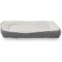 long rich Rectangle Low Bumper Pet Bed, 40 x 30, Plush & Non-Slip Buttom, by Happycare Textiles