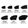 Purrdy Paws 40-Pack Soft Nail Caps for Dogs Claws Black