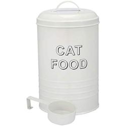 Dog Food Container - Pets Good Dog Food Storage Canister, 4lbs Capacity - Scoop Included