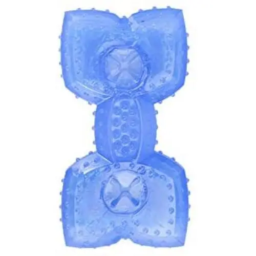 Dog Chew Cooling Toy, Food Leaking Freezer Ball Durable Teeth Cleaning Ice Toys for Small and Large Dogs, Summer, Blue Dog Chew Cooling Toy, Food Leaking Freezer Ball Durable Teeth Cleaning Ice Toys for Small and Large Dogs, Summer, Blue