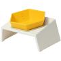 Nest Bowl Ceramic Cat Food Bowl I Raised Cat Food Bowl I Elevated Cat Bowl I Tilted Cat Bowl I Cat Bowl No Spill I Stress Free Bowl