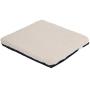 Shredded Certified Organic Latex Orthopedic Pet Bed 40'' X 34'' X 3'' (Large, Blue Denim Color with Fleece Top)