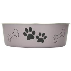 Loving Pets Metallic Bella Bowl, Extra Large, Grape