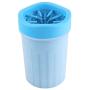 HomeFoundry Portable Dog Paw Cleaner Washer  with Towel for Dog Cat Grooming with Muddy Paws Soft Silicone Puppy Feet Washer