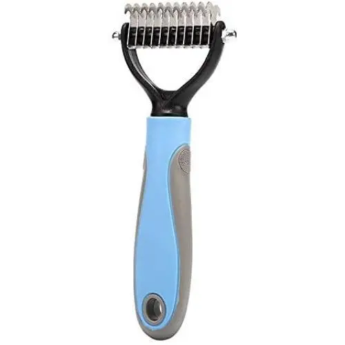 Eonpet Cat Comb Gift for cat and Dog Dog Comb Pet Grooming Brush, 2 Sided Professional Dematting Comb Grooming Undercoat Rake, Effective Removing Knots for Cats, Dogs Eonpet Cat Comb Gift for cat and Dog Dog Comb Pet Grooming Brush, 2 Sided Professional Dematting Comb Grooming Undercoat Rake, Effective Removing Knots for Cats, Dogs