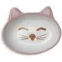 PetRageous 70658 Oval Here Kitty Stoneware Cat Bowl 5.5-Inch Wide and 1.5-Inch Tall Saucer with 5.3-Ounce Capacity and Dishwasher and Microwave Safe is Great for Cats, Pink PetRageous 70658 Oval Here Kitty Stoneware Cat Bowl 5.5-Inch Wide and 1.5-Inch Tall Saucer with 5.3-Ounce Capacity and Dishwasher and Microwave Safe is Great for Cats, Pink