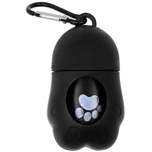 HaoDeng Poop Bag Dispenser - Includes 1 Roll (15 Bags) - Large, Earth-Friendly, Leak-Proof Pet Waste Bags