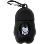 HaoDeng Poop Bag Dispenser - Includes 1 Roll (15 Bags) - Large, Earth-Friendly, Leak-Proof Pet Waste Bags