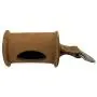 Taco Dog, Thick Poop Bag Handmade from Full Grain Leather - Convenient Carrier for Poop Bag Storage - Plastic Free, Leash or Collar Accessory - Easy Attachment, Reloading, Dispensing - Old Tobacco Taco Dog, Thick Poop Bag Handmade from Full Grain Leather - Convenient Carrier for Poop Bag Storage - Plastic Free, Leash or Collar Accessory - Easy Attachment, Reloading, Dispensing - Old Tobacco