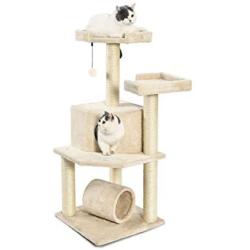 Amazon Basics Cat Tree with Platform, Scratching Posts, X-Large Size