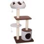 Cat Tree, Cat Tower, Cat Condo with Sisal Scratching Posts and Crown Plush Perch, Cat Bed Furniture, Kitten Activity Center, Pet Play House