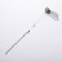 ocijf179 Cats Teaser Pompom Feather Goldfish Bell Teaser Interactive Stick Rod Funny Pet Cats Toy - Blue