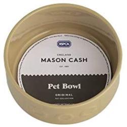 Mason Cash Cane Ceramic Dog Bowl Lettered Dog 5''