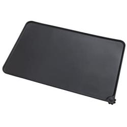 Gefryco Pet Food Silicone Bowl Mat Feeding Tray for Cats and Dogs