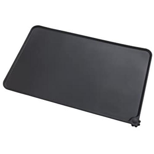 Gefryco Pet Food Silicone Bowl Mat Feeding Tray for Cats and Dogs