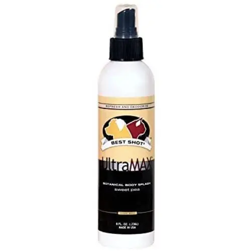 Best Shot UltraMax Pet Body Splash, Sweet Pea, 8-Ounce Best Shot UltraMax Pet Body Splash, Sweet Pea, 8-Ounce