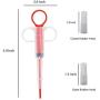 KISEER Pet Pill Dispenser, 2 Pcs Dog Pill Gun Shooter Tablet Soft Tip Syringe Pet Medical Feeding Tool Kit for Dogs Cats Small Animals (Green and Red)