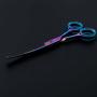 Moontay Sets of 3 Professional Safety Rounded Tips Pet Grooming Scissors Dogs&Cats Grooming Cutting Sheas and Rabbit Chunker Shears