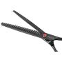 MAXMAN Dog Grooming Scissors Set,Titanium Coated 6CR Stainless Steel Pet Grooming Scissors,Thinning,Straight,Curved Shears for Dogs and Cats