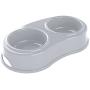 Agrobiothers Double Feeding Bowl for Cats, Small