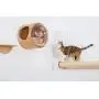 MYZOO Cylinder (Replacement), Cat Scratcher, Scratching Post, Wall-Mounted Cat Shelf, Floating Cat Shelves, Non-Slip Floor Standing, Made of Nature Sisal Rope, No Messy Shavings