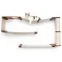 CatastrophiCreations Deluxe Maze Set for Cats Multiple-Level Wall Mounted Scratch, Hammock Lounge CatastrophiCreations Deluxe Maze Set for Cats Multiple-Level Wall Mounted Scratch, Hammock Lounge