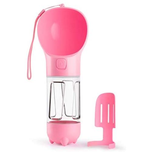Rolife Dog Water Bottle Portable for Outdoor Walking Leak Proof Puppy Water Dispenser with Poo Shovel