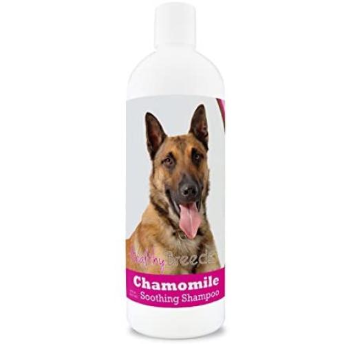 Healthy Breeds Chamomile Dog Shampoo & Conditioner with Oatmeal & Aloe for Belgian Malinois - OVER 200 BREEDS - 8 oz - Gentle for Dry Itchy Skin - Safe with Flea and Tick Topicals