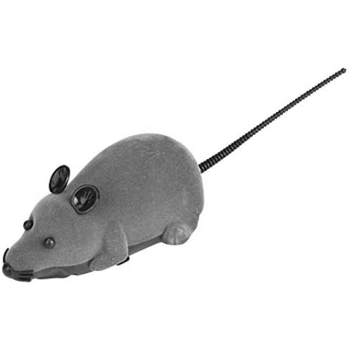 Zetiling Mice Toy, Remote Control Mouse Toy, Automatic Moving Mouse Wireless Mouse Funny Rat Cat Toy with Lifelike Sounds to Attract The Attention of Cats or Dogs