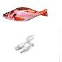 Flip Flop Fish Cat Toy, Electric Fish Cat Toy-Interactive Realistic Cat Toy Plush Simulation Fish Cat Toy-Wiggle Fish Catnip Toys-Funny Pets Chew Bite Supplies for Cat, Puppy, Kitten