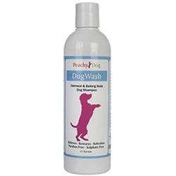 DogWash Oatmeal Pet Shampoo Deeply Cleans & Detangles, Soothes Skin Irritations that Cause Excessive Licking, Chewing & Scratching, Moisturizes & Rejuvenates Skin, Neutralizes Odors & Removes Dander