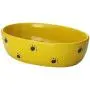 PetRageous 10300 Silly Kitty Oval Dishwasher Safe Stoneware Cat Bowl 6.5-Inch Long 4-Inch Wide 2-Inch Tall 2-Cups Capacity for Cats with Silly Kitty Logo in The Basin, Yellow PetRageous 10300 Silly Kitty Oval Dishwasher Safe Stoneware Cat Bowl 6.5-Inch Long 4-Inch Wide 2-Inch Tall 2-Cups Capacity for Cats with Silly Kitty Logo in The Basin, Yellow