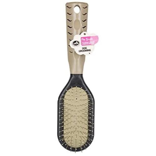 Pet Champion Dog Grooming Pin Brush, Tan